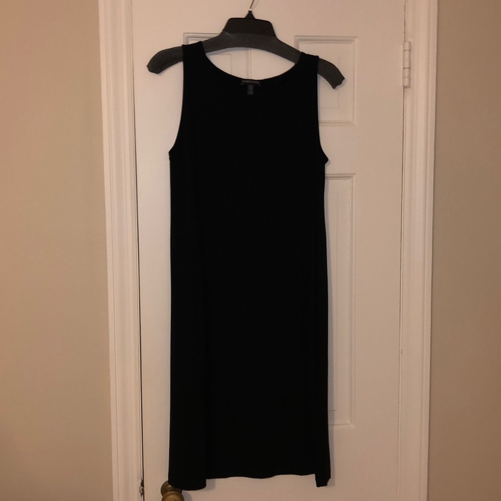 Eileen Fisher Viscose Knee Length Shift Dress